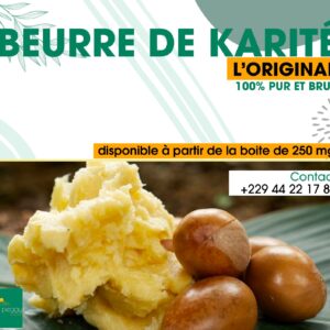 Beurre de karité naturel